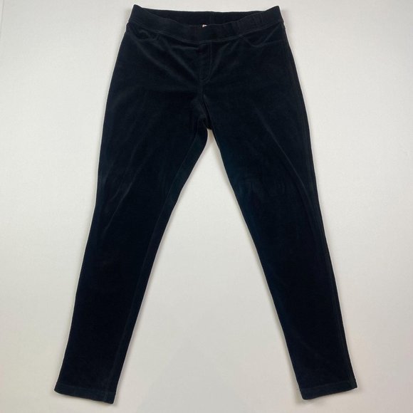 Juicy Couture Pants - Juicy Couture Black Velour Leggings Sz M